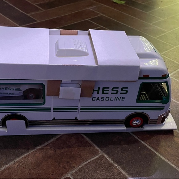 Hess Recreation Van 1998 with Box with Dune Buggie and Motorcycle - Picture 7 of 9